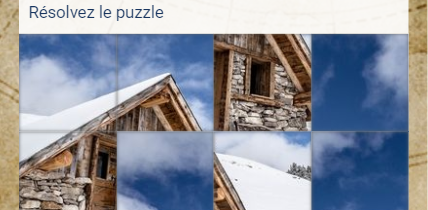 Jigsaw puzzle memory